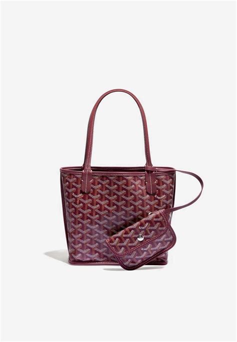 goyard bag anjou|goyard anjou mini tote bag.